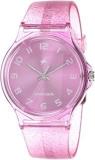 Fastrack Tees Analog Pink Dial Unisex Adult Watch 68018PP05