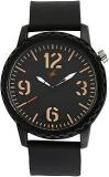 Fastrack Tees Quartz Analog Black Dial Plastic Strap Unisex Watch 38039PP01