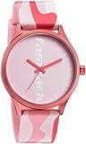 Fastrack Unisex 41.2 X 47.6 X 8.6 Mm Topicals 2.0 Pink Dial Silicone Analog Watch