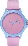 Fastrack Unisex Silicone Analog Pink Dial Watch 38024Pp66W, Band Color Pink