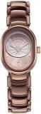 Fastrack Uptown Retreat Quartz Analog Brown Dial Metal Strap Watch For Girls NS6274QM01