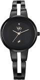 Fastrack Vyb Halo Quartz Analog Black Dial Metal Strap Watch For Girls FV60035NM01W