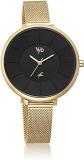 Fastrack Vyb Quartz Analog Black Dial Stainless Steel Strap Watch For Women FV60016YM01W