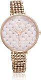 Fastrack Vyb Quartz Analog Light Pink Dial Stainless Steel Strap Watch For Women FV60014WM01W