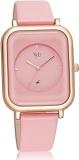 Fastrack Vyb Quartz Analog Peach Dial Leather Strap Watch For Women FV60022WL03W