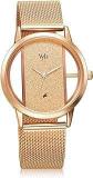 Fastrack Vyb Quartz Analog Rose Gold Dial Stainless Steel Strap Watch For Women FV60019WM01W