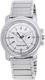 Fastrack Watch Economy Analog Silver Color With White Dial Men's Watch NE3039SM01