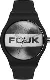 FCUK Analog Black Dial Men's Watch FC176B