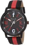 FCUK Analog Black Dial Men's Watch FK0003B