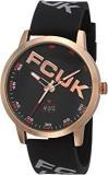 FCUK Analog Black Dial Men's Watch FK0004C