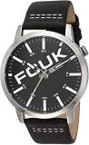 FCUK Analog Black Dial Men's Watch FK0010D