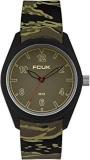 FCUK Analog Green Dial Unisex's Watch FC154E