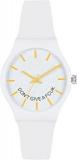 FCUK Analog White Dial Unisex Adult's Watch FC175W