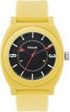 FCUK Silicone Analog Black Dial Unisex'S Watch Fk00015C, Band_Yellow