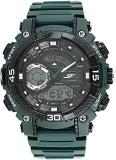 Fibre SF Analog Digital Black Dial Men's Watch NL77070PP06