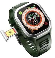 Fire Boltt 4G Pro VoLTE Calling Smart Watch 2.02 TFT Display, 4G Nano SIM GPS, Health Suite, Sports Modes, 400mAh Battery Green