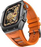 Fire Boltt Asphalt Newly Launched Racing Edition Smart Watch 1.91 Full Touch Screen, Bluetooth Calling, Health Suite, 123 Sports Modes, 400 MAh Battery Rusted Orange