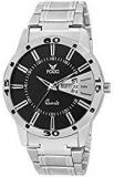 Fogg Analog Black Dial Men's Watch 2034 BK