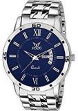 Fogg Analog Blue Day And Date Men's Watch 2047 BL