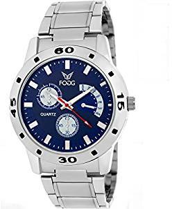 Fogg Analog Blue Dial Men's Watch 2002 BL