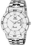 Fogg Analog White Day And Date Men's Watch 2047 WH