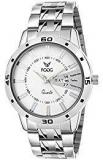 Fogg Analog White Dial Men's Watch 2038 WH