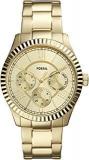 Fossil Analog Gold Dial Men's Watch FS5632