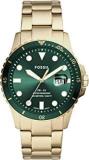 Fossil Analog Green Dial Men's Watch FS5658