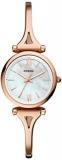 Fossil Analog Mother Of Pearl Dial Women's Watch ES4500