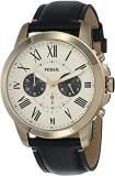 Fossil Analog Off White Dial Men's Watch FS5272