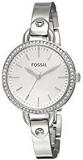 Fossil Analog Silver Dial Women's Watch BQ3162