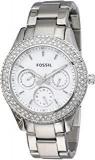 Fossil Analog Silver Women Watch ES2860