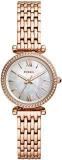 Fossil Analog White Dial Women's Watch ES4648