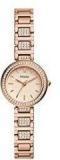 Fossil AW19 Analog Gold Dial Women's Watch BQ3517