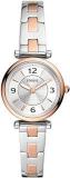 Fossil Carlie Analog Silver Dial Women's Watch ES5201