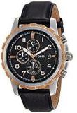 Fossil Chronograph Black Dial Men's Watch FS4545