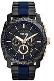 Fossil Chronograph Black Dial Men's Watch FS5164