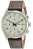 Fossil Chronograph Off White Dial Men's Watch FS5138I