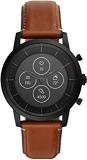 Fossil Collider Hybrid Hr Smartwatch Black Dial Men's Watch FTW7007