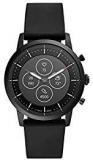 Fossil Collider Hybrid Hr Smartwatch Black Dial Men's Watch FTW7010