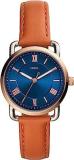 Fossil Copeland Three Hand Tan Leather Watch ES4825