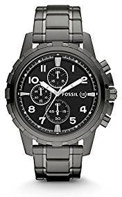 Fossil Dean Chronograph Black Dial Men's Watch FS4721