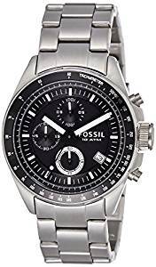 Fossil Decker Chronograph Black Dial Men's Watch CH2600IE