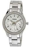 Fossil End Of Season Stella Analog Silver Dial Women's Watch ES2860