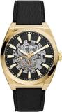 Fossil Everett Analog Black Dial Men's Watch ME3208