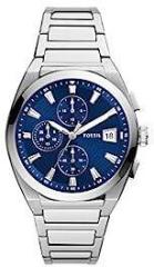 Fossil Everett Analog Blue Dial Men's Watch FS5795