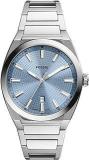 Fossil Everett Analog Blue Dial Men's Watch FS5986