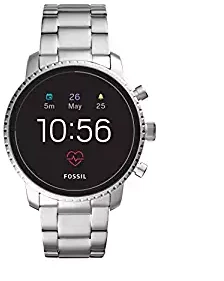 Fossil Explorist Hr Black Dial Men's Smart Watch FTW4011