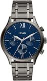 Fossil Fenmore Midsize Analog Blue Dial Men's Watch BQ2401