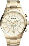 Fossil Flynn Analog Gold Dial Men's Watch BQ1128